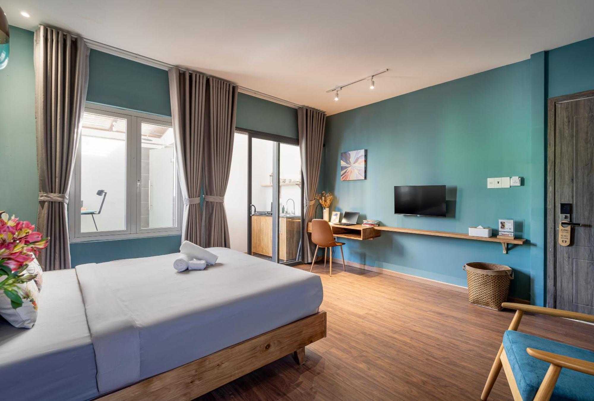 Mersey Central Saigon Apart'Hotel ホーチミン市 エクステリア 写真